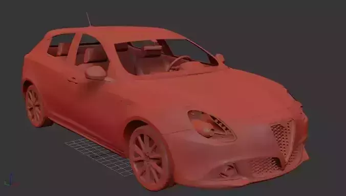 Alfa Romeo Giulietta Mk1f 940 2016 3D print model