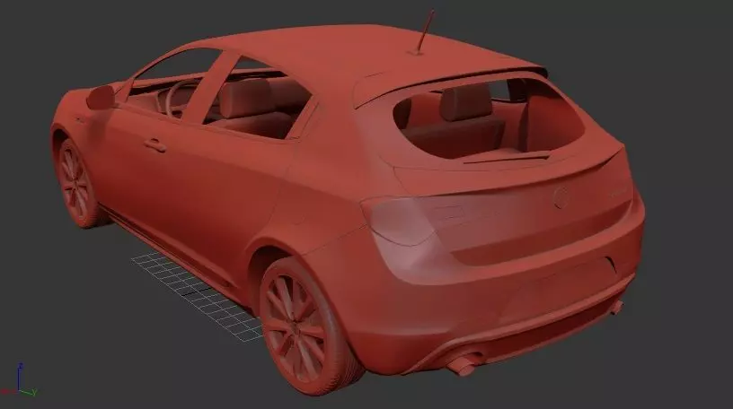 Alfa Romeo Giulietta Mk1f 940 2016 3D print model_2