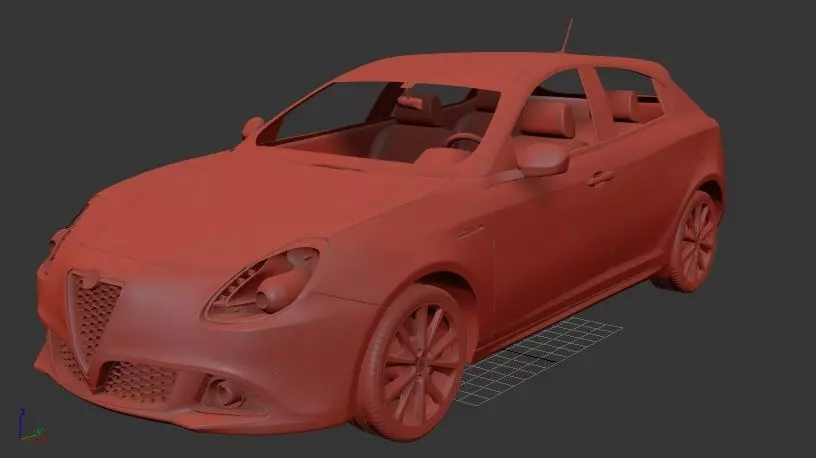 Alfa Romeo Giulietta Mk1f 940 2016 3D print model_1
