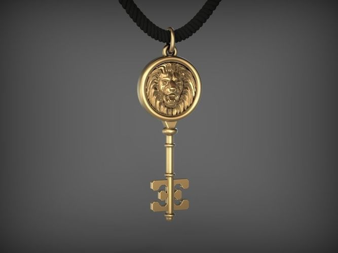 Pendant Key 14 STL 3D print model