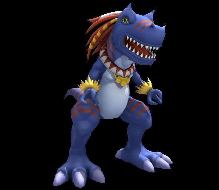 Digimon Masters  Free low-poly 3D model_1