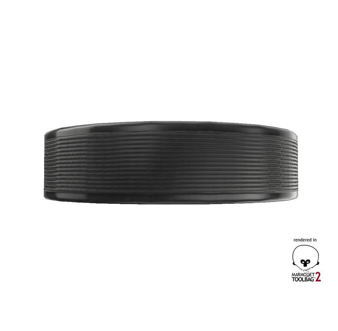 Hockey Puck Low Poly  PBR Textures 3 Types Low-poly 3D model_13