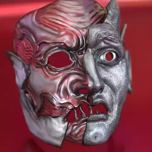 Mask F - Alessandro Venturella Vman - Slipknot 3D print model