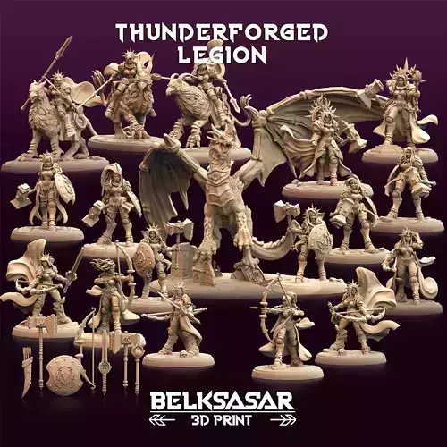 Thunderforged Legion - Crusader 3D print model