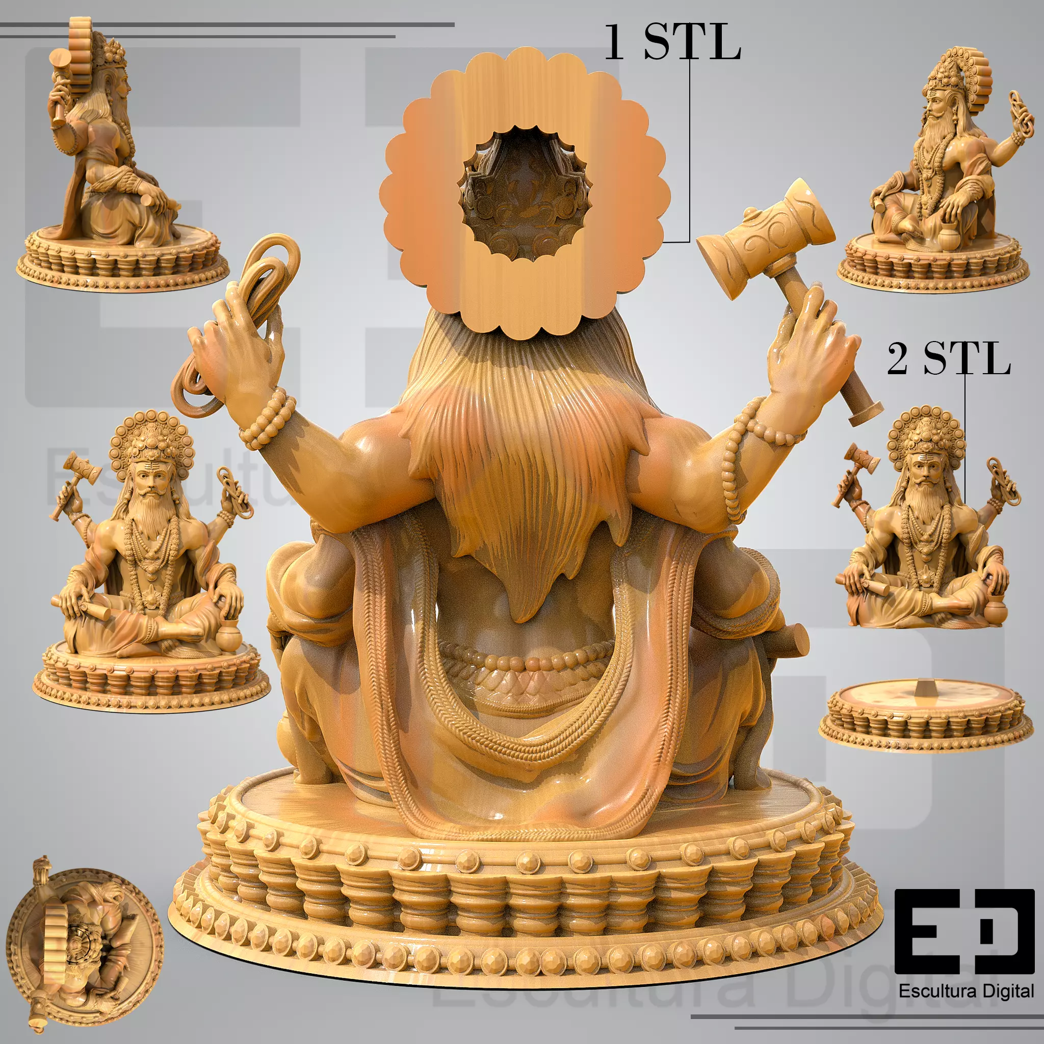 Vishwakarma 3D print model_5