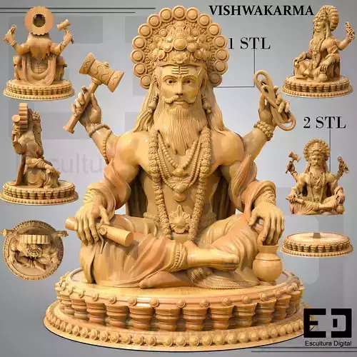 Vishwakarma 3D print model