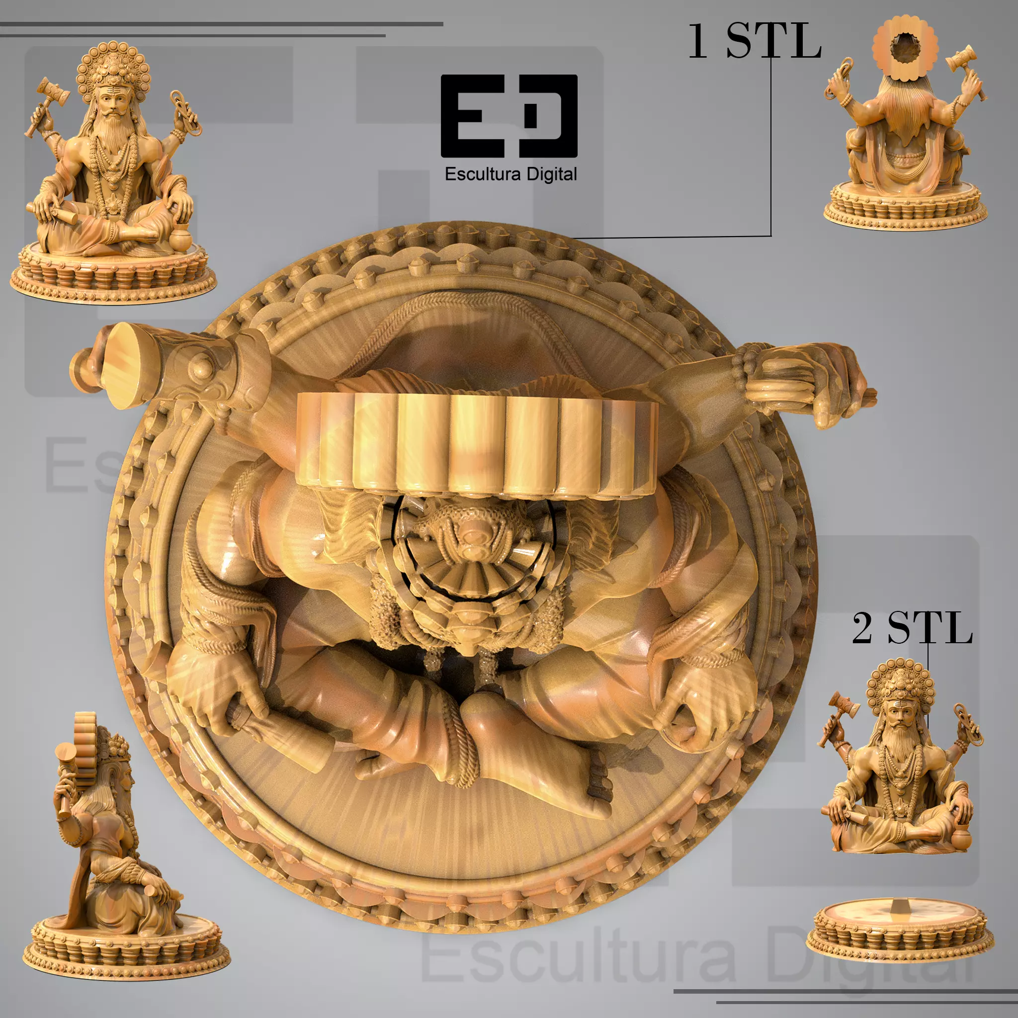 Vishwakarma 3D print model_7