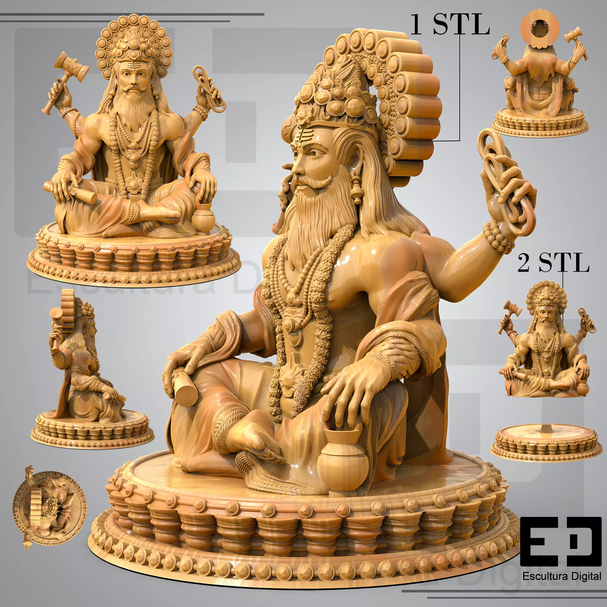 Vishwakarma 3D print model_6