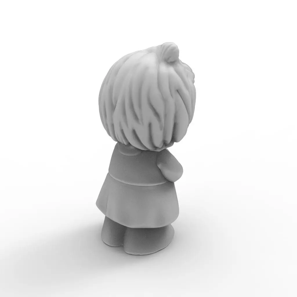 Joy - Inside Out 3D Figure - STL and Original 3D Scan 3D print model_3