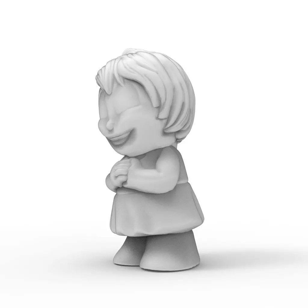 Joy - Inside Out 3D Figure - STL and Original 3D Scan 3D print model_2
