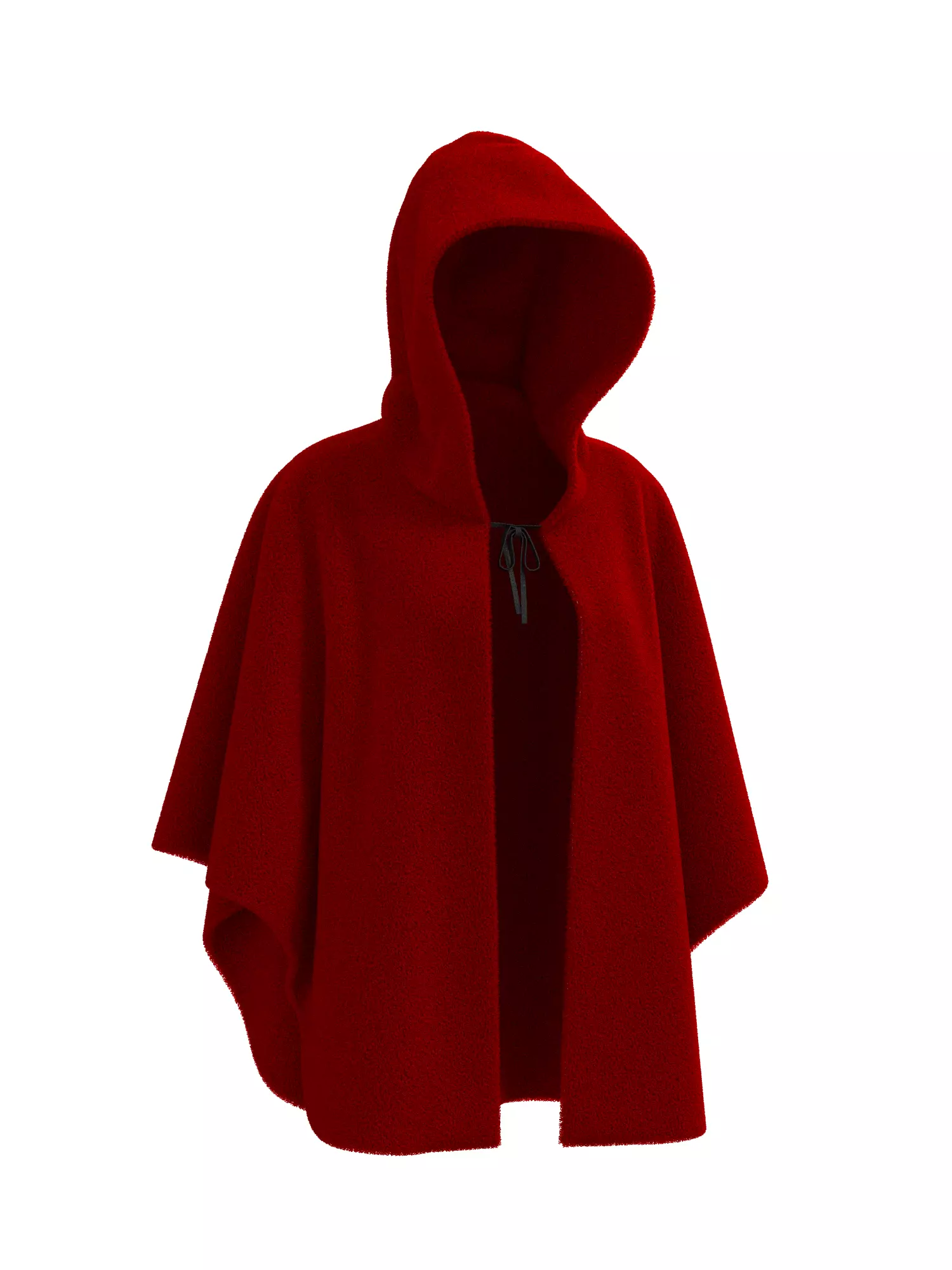 Female Cape 3D model_13