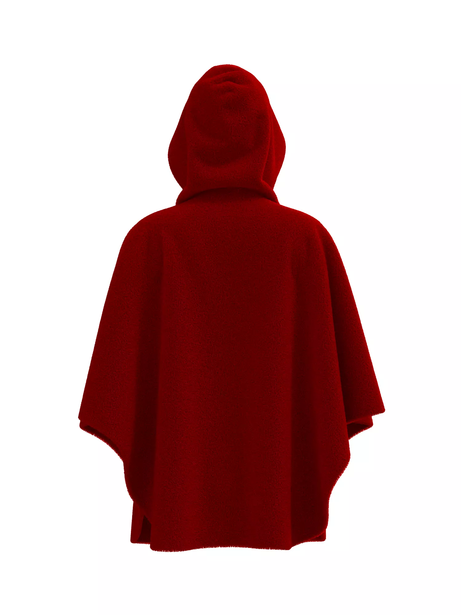 Female Cape 3D model_6