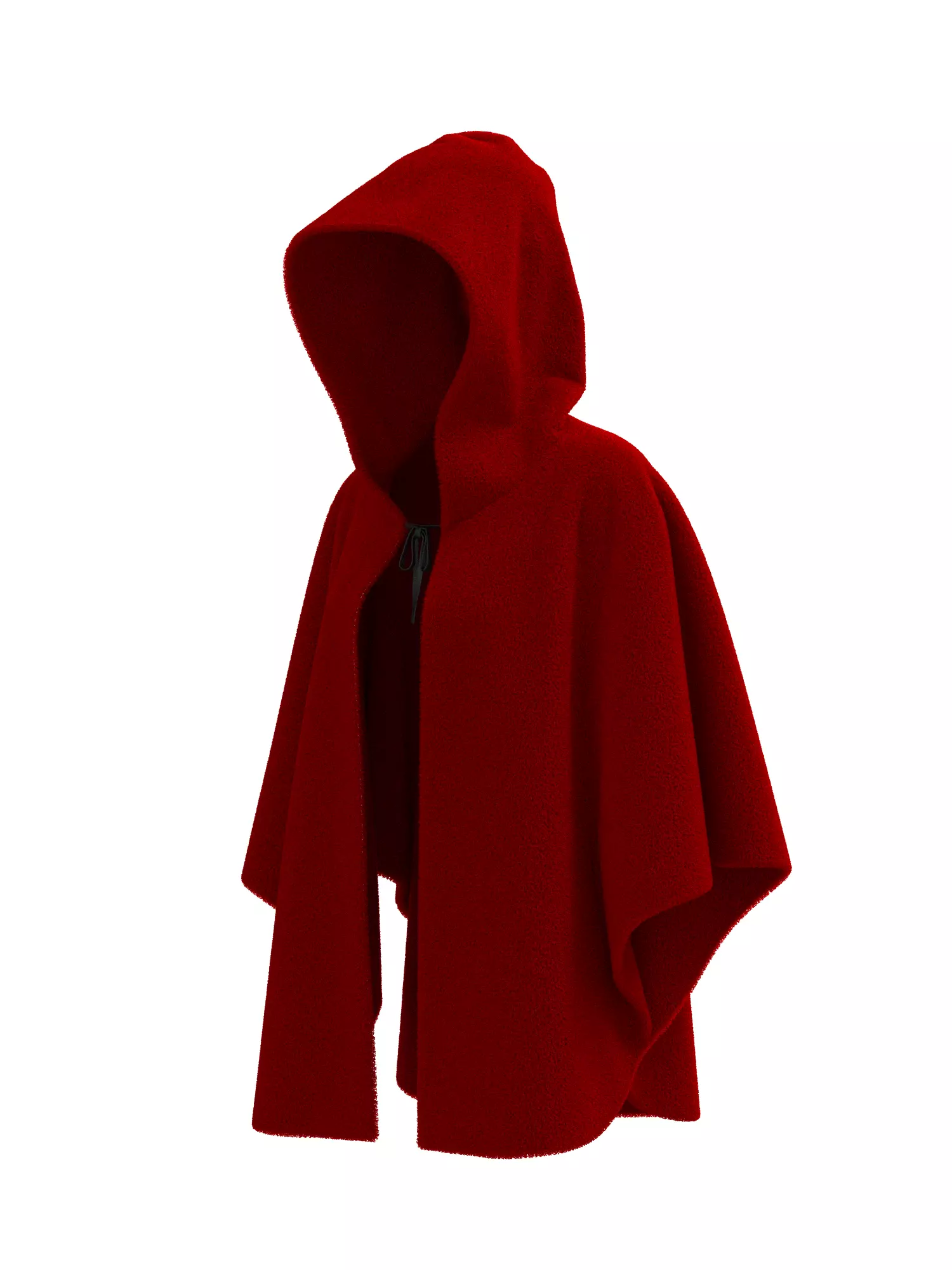 Female Cape 3D model_15