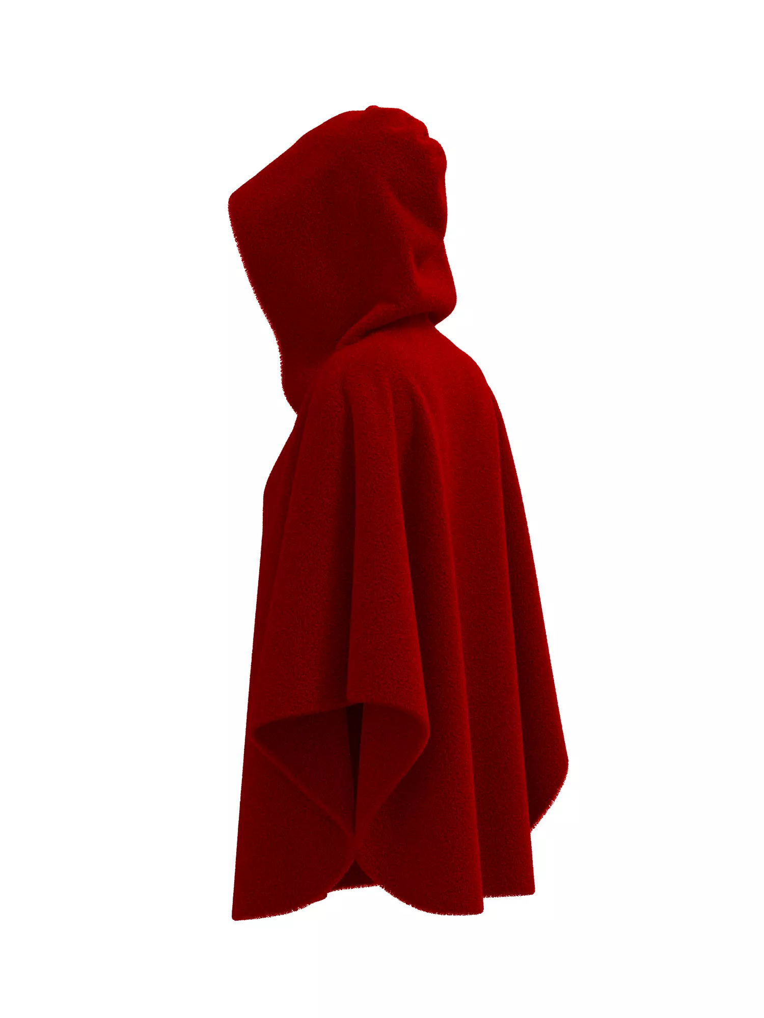 Female Cape 3D model_14