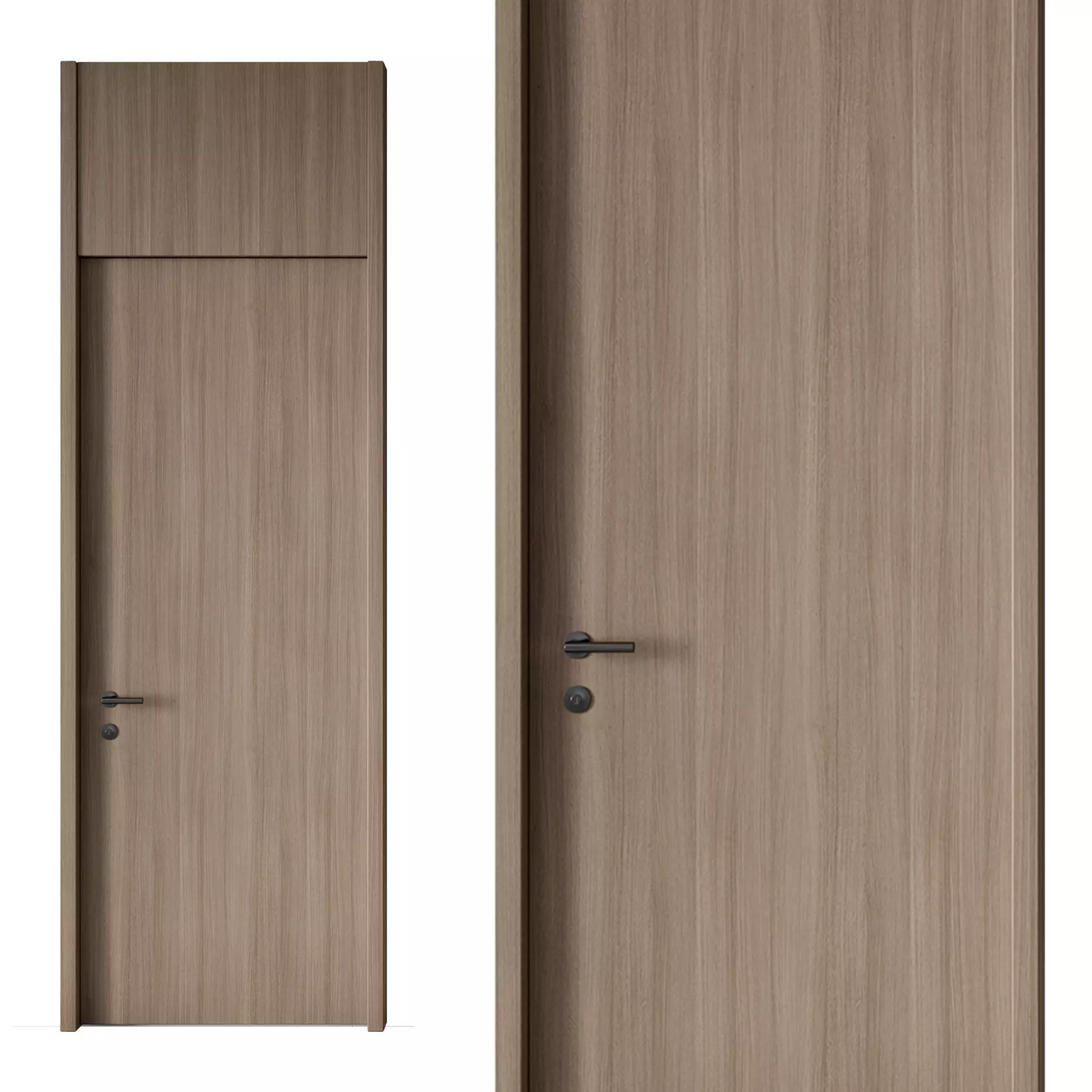 Door set 05 3D model_1
