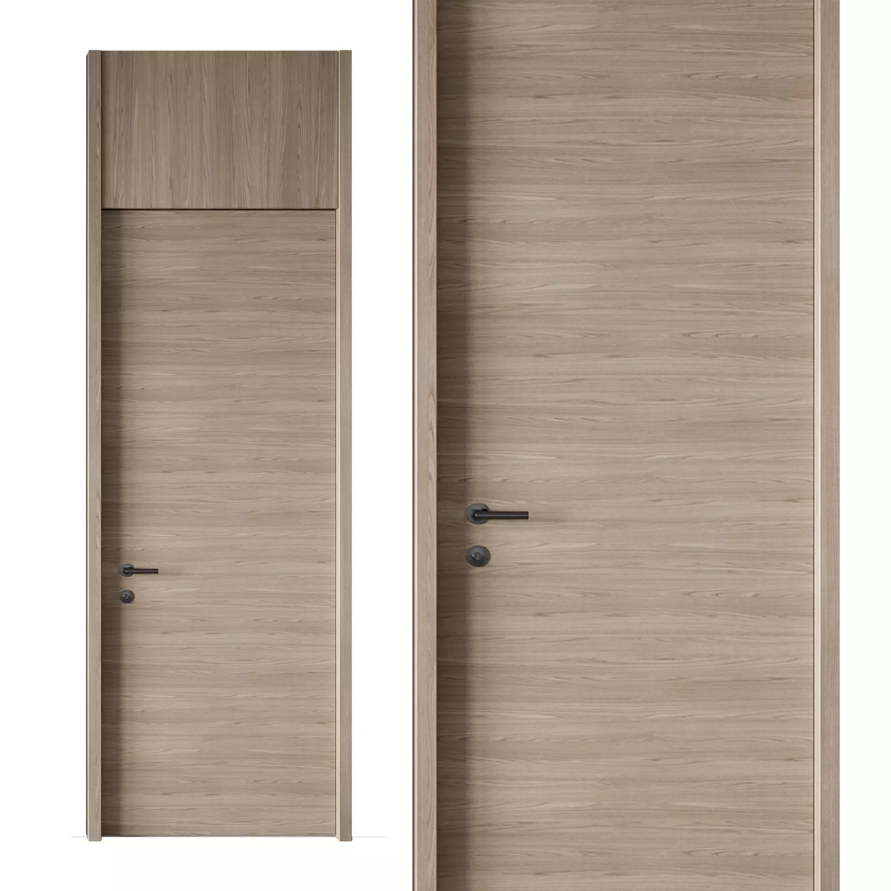 Door set 05 3D model_3