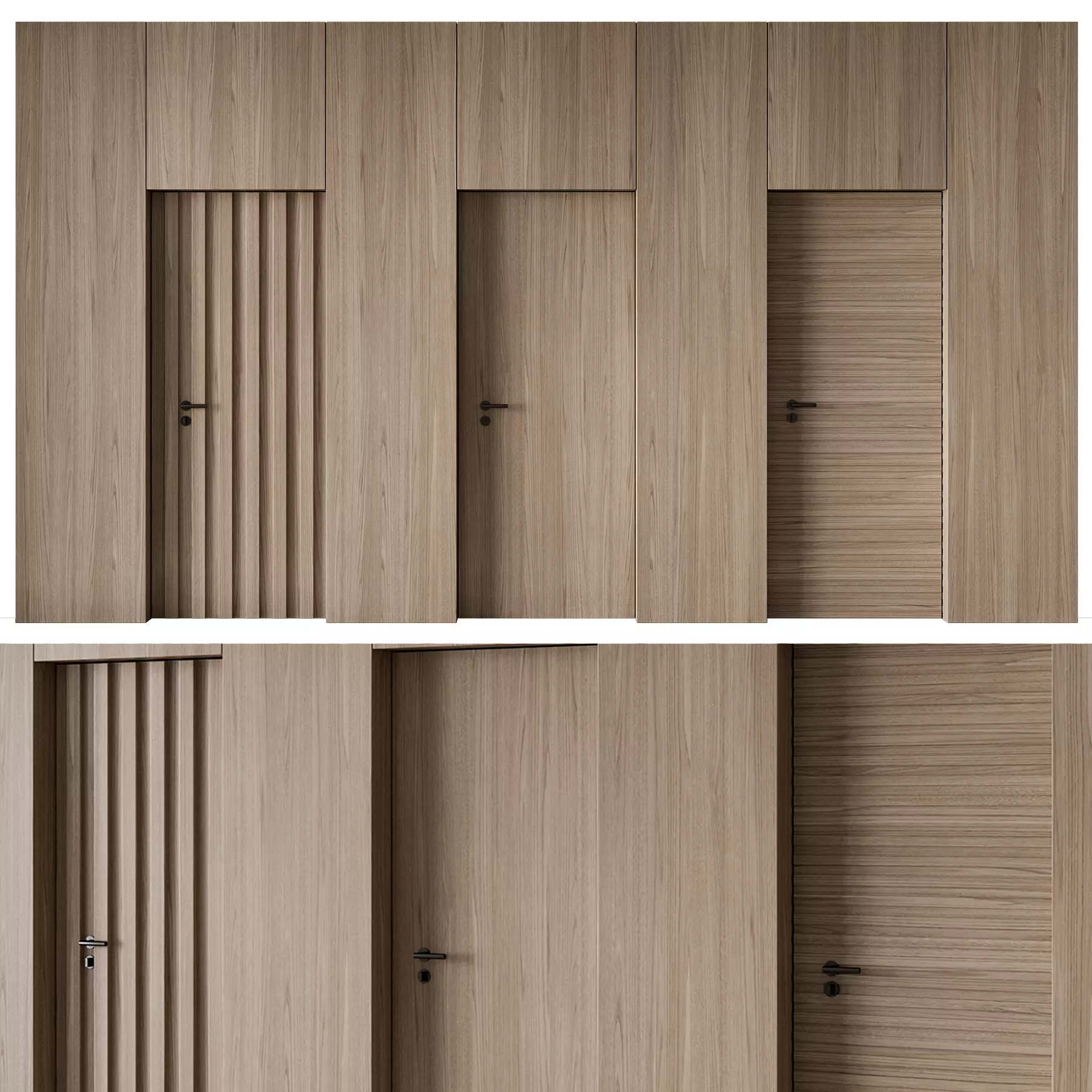 Door set 16 3D model_1