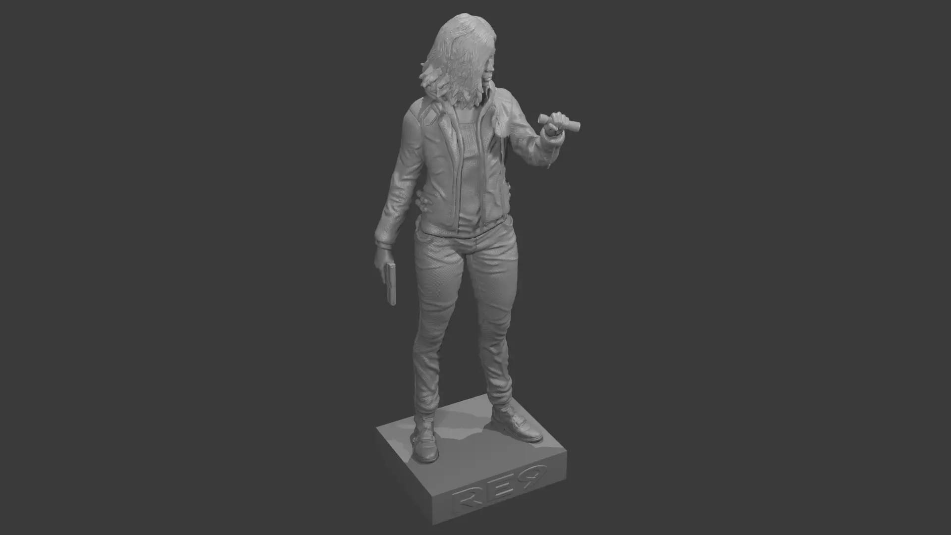 Grace Ashcroft Requiem  3D print model_9