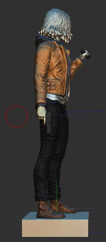 Grace Ashcroft Requiem  3D print model_2