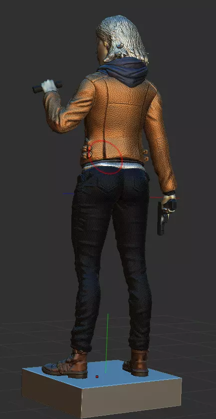 Grace Ashcroft Requiem  3D print model_1