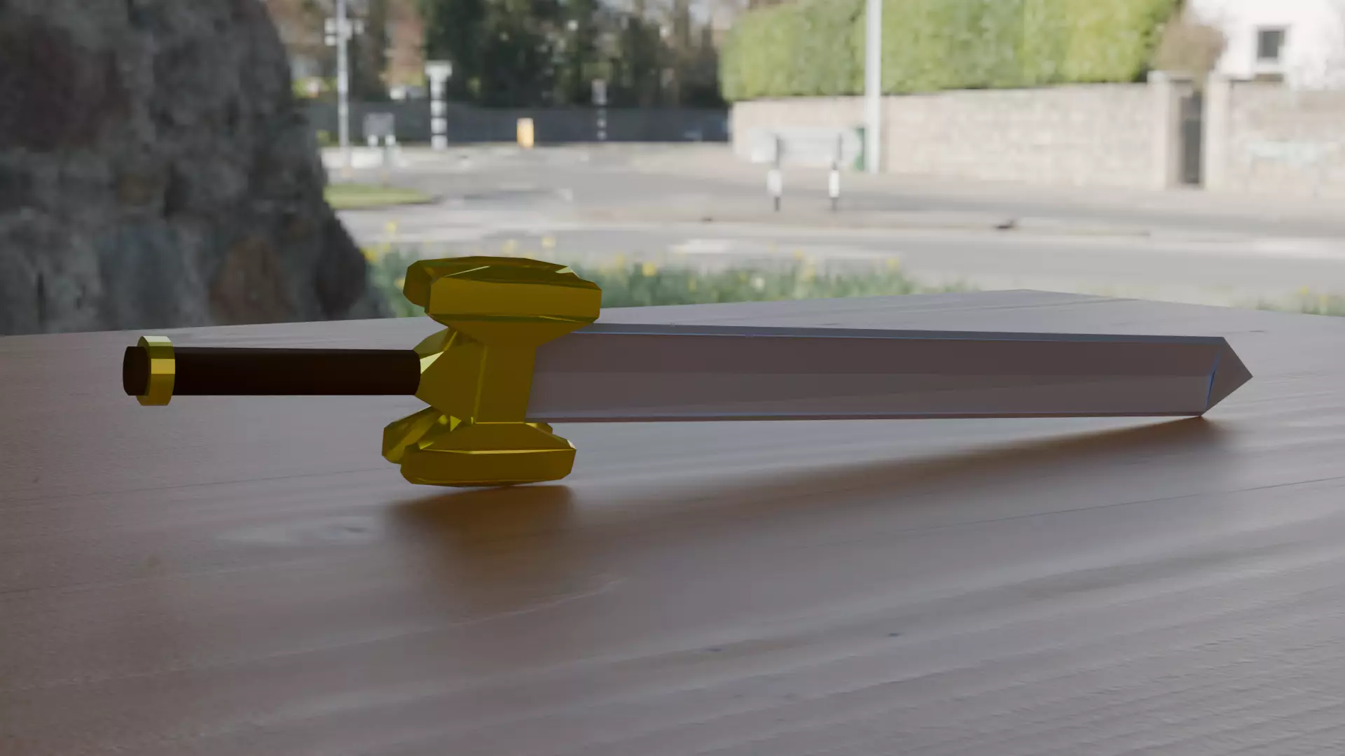 Sword Free 3D model_1