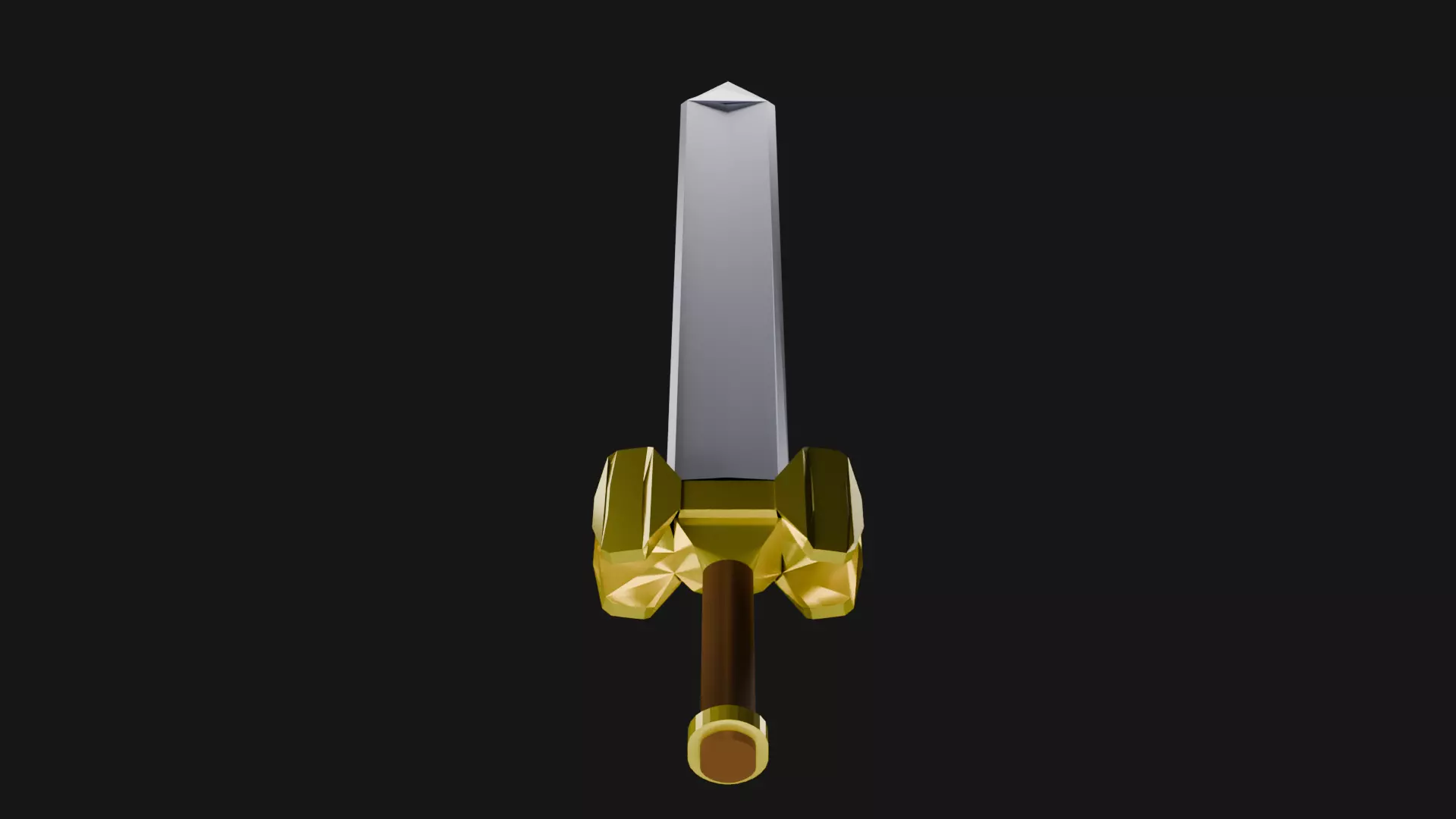 Sword Free 3D model_0