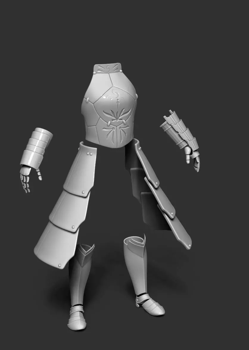 Saber and Saber Alter 3D print model_2