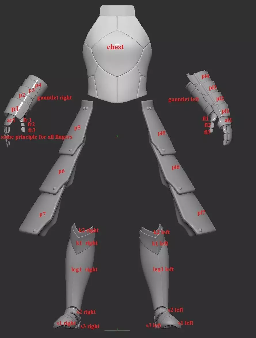 Saber and Saber Alter 3D print model_1