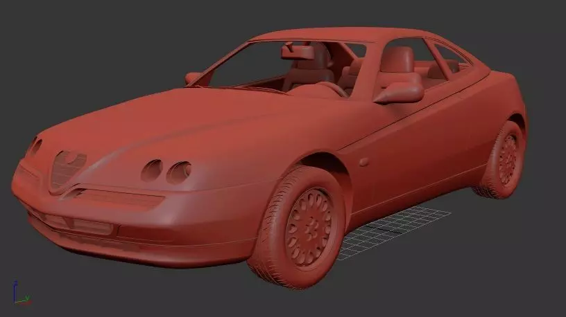 Alfa Romeo GTV 916 1995 3D print model_1