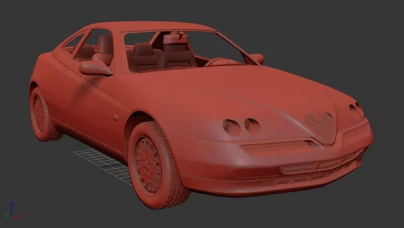 Alfa Romeo GTV 916 1995 3D print model_0
