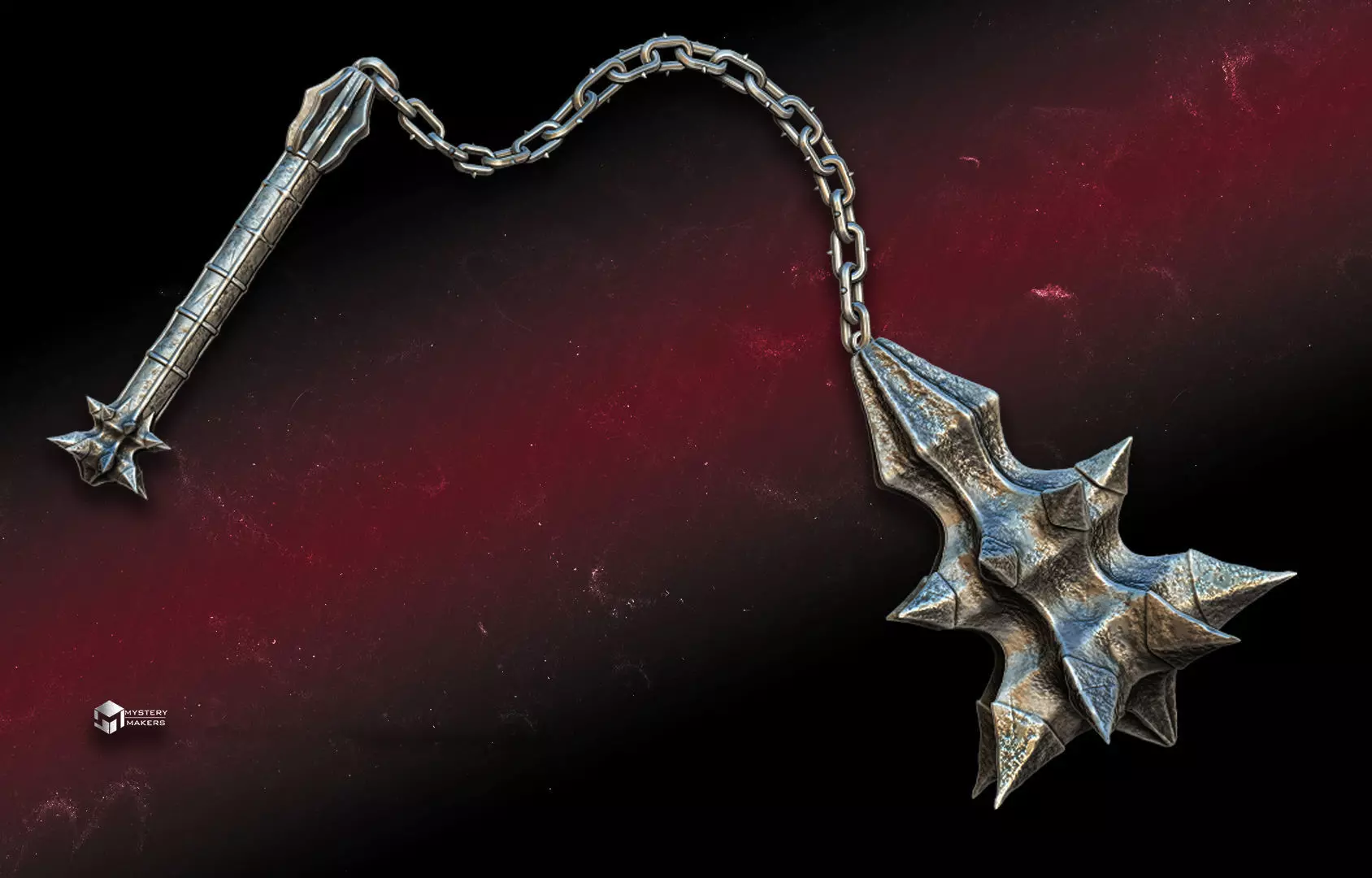 Witch king mace 3D print model