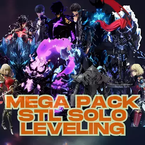 Solo leveling Mega Pack 3D print model