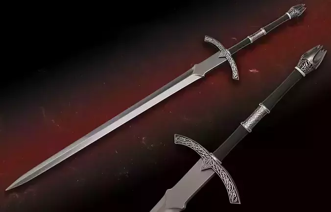 Witch king sword 3D print model