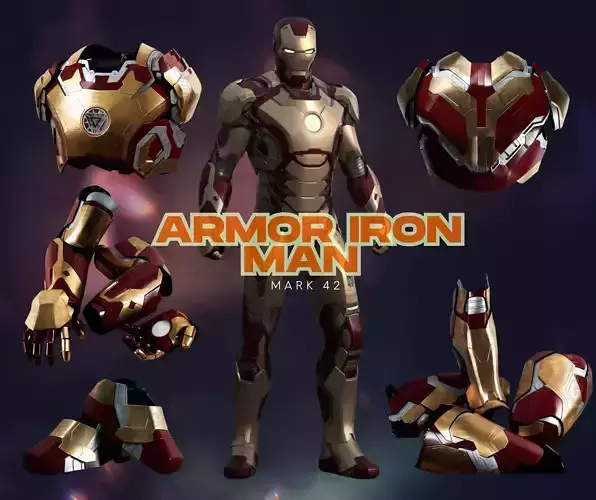 Armadura de Iron Man mark 42