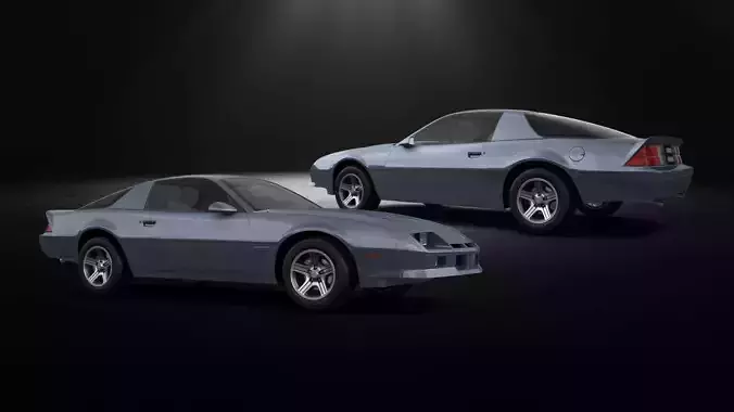 CHEVROLET CAMARO 1990 3D MODEL