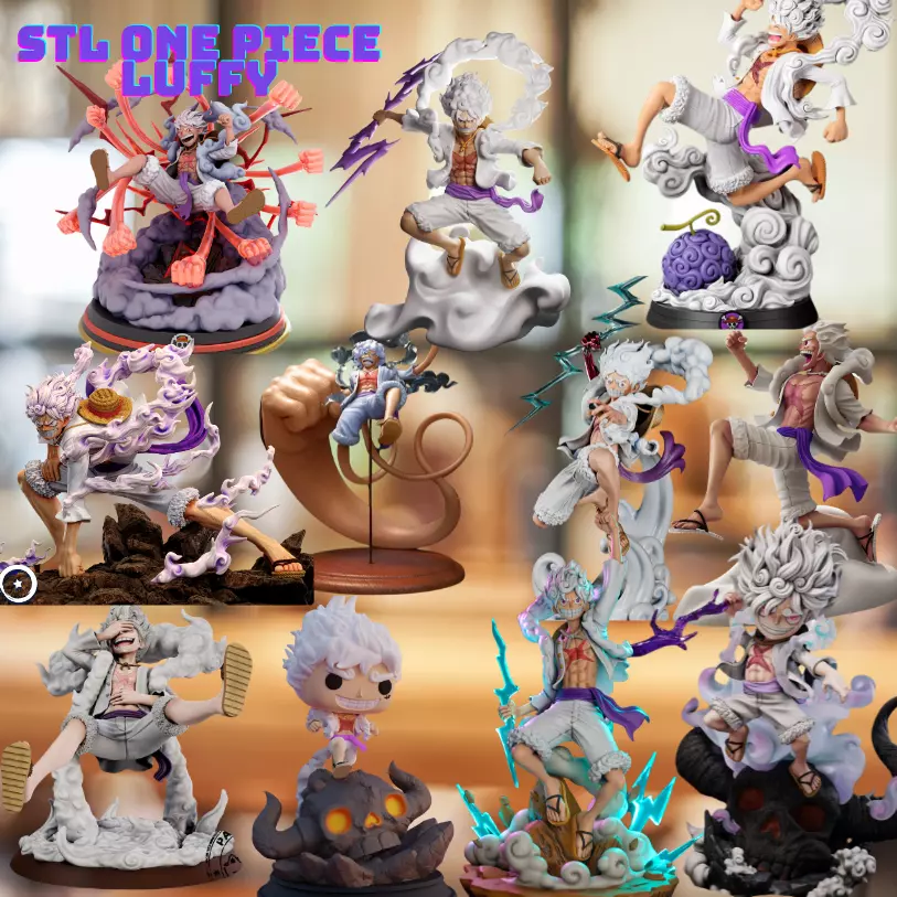 Luffy gear 5 3D print model_0