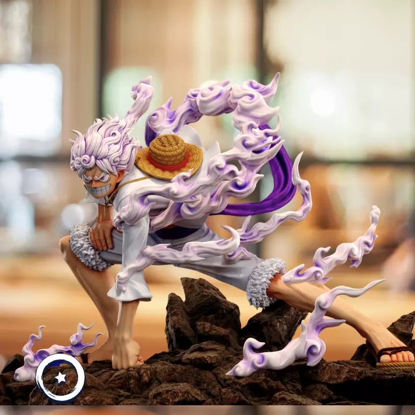 Luffy gear 5 3D print model_3