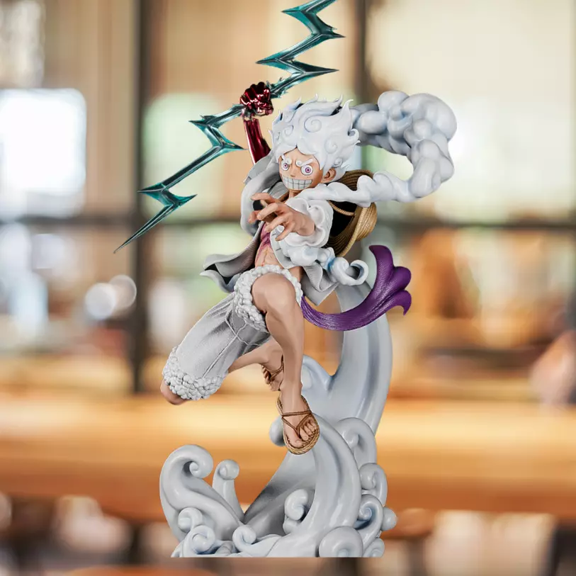 Luffy gear 5 3D print model_10