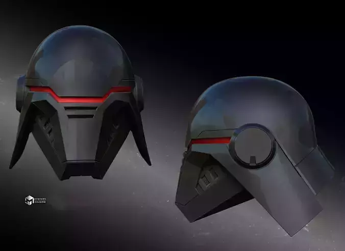 Second Sister helmet 3D print model