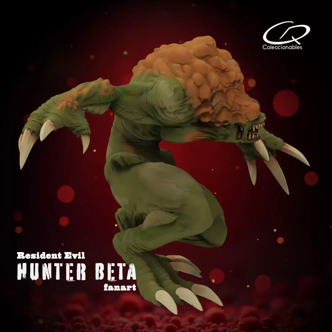 Hunter Beta Monster - Resident Evil 3D print model_7