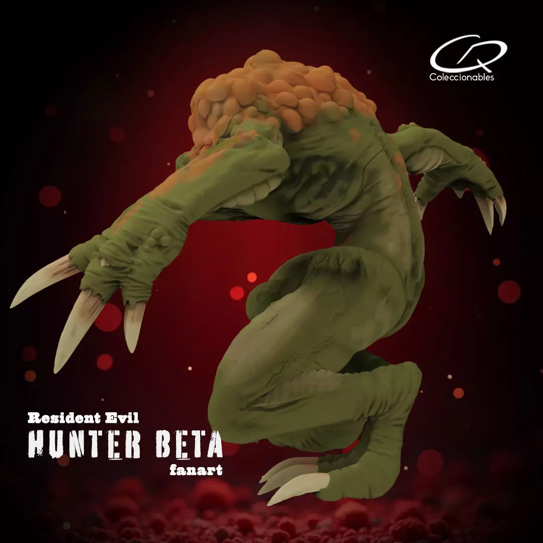 Hunter Beta Monster - Resident Evil 3D print model_8
