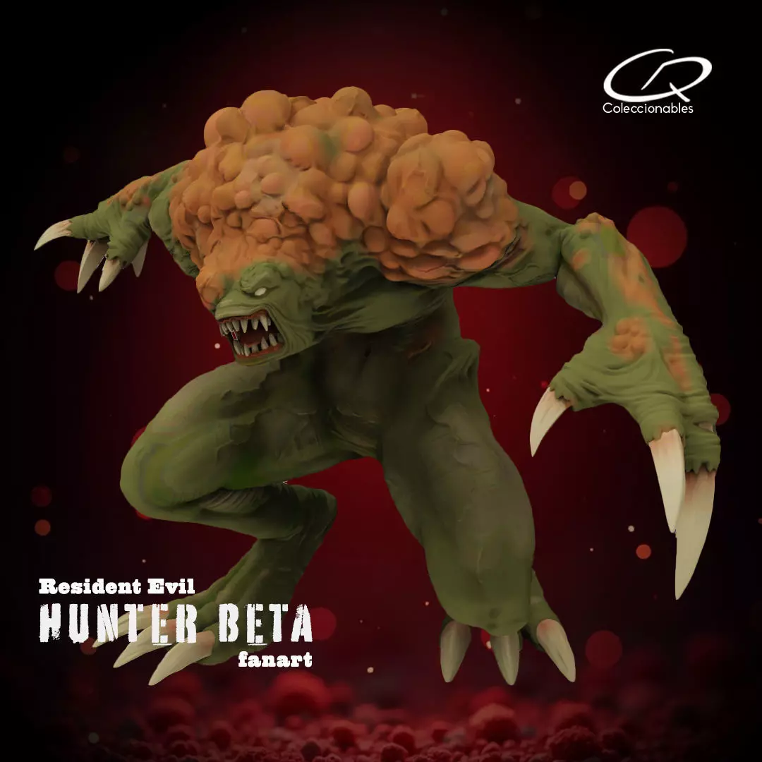 Hunter Beta Monster - Resident Evil 3D print model_4