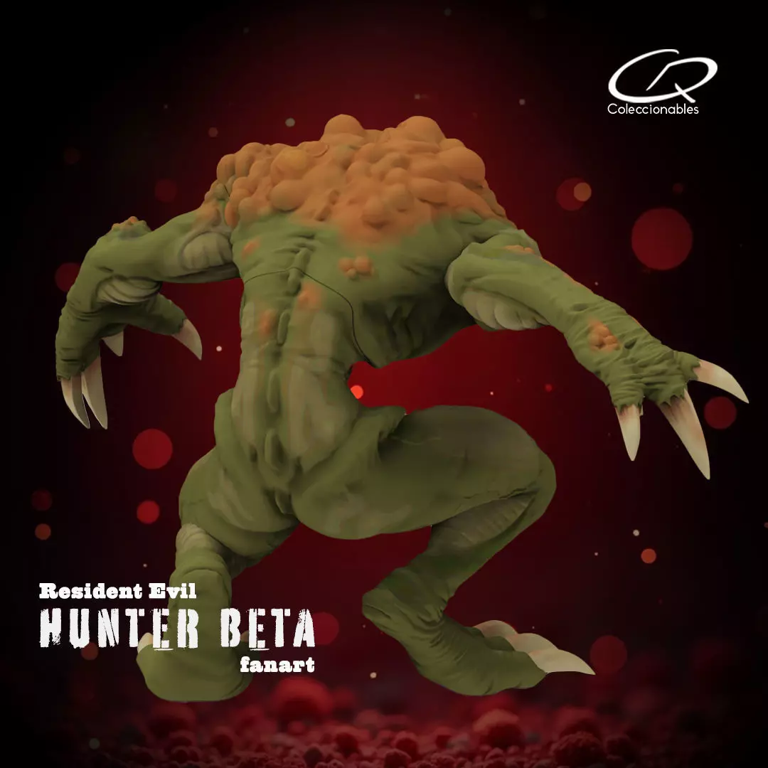 Hunter Beta Monster - Resident Evil 3D print model_5
