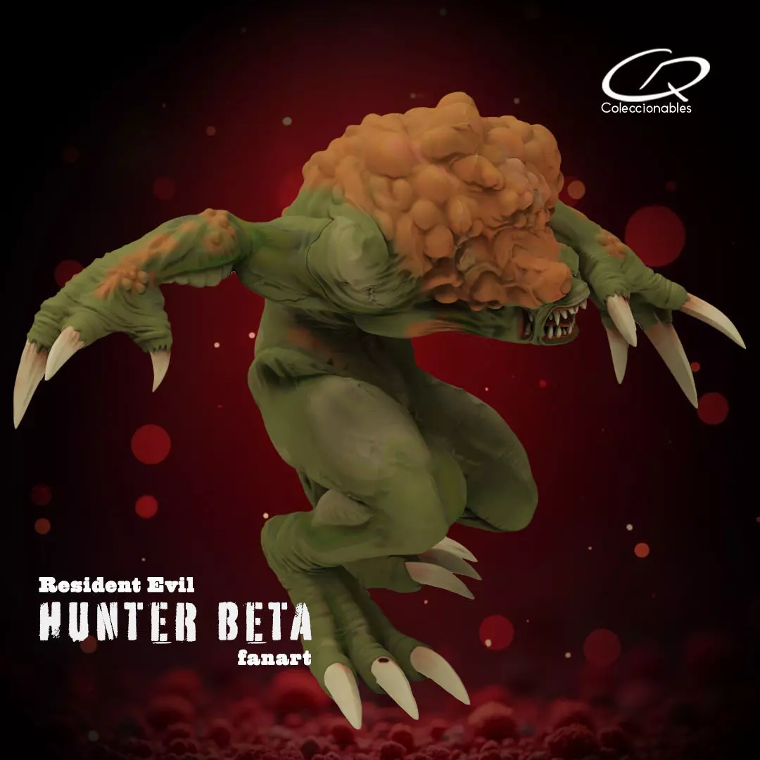 Hunter Beta Monster - Resident Evil 3D print model_6