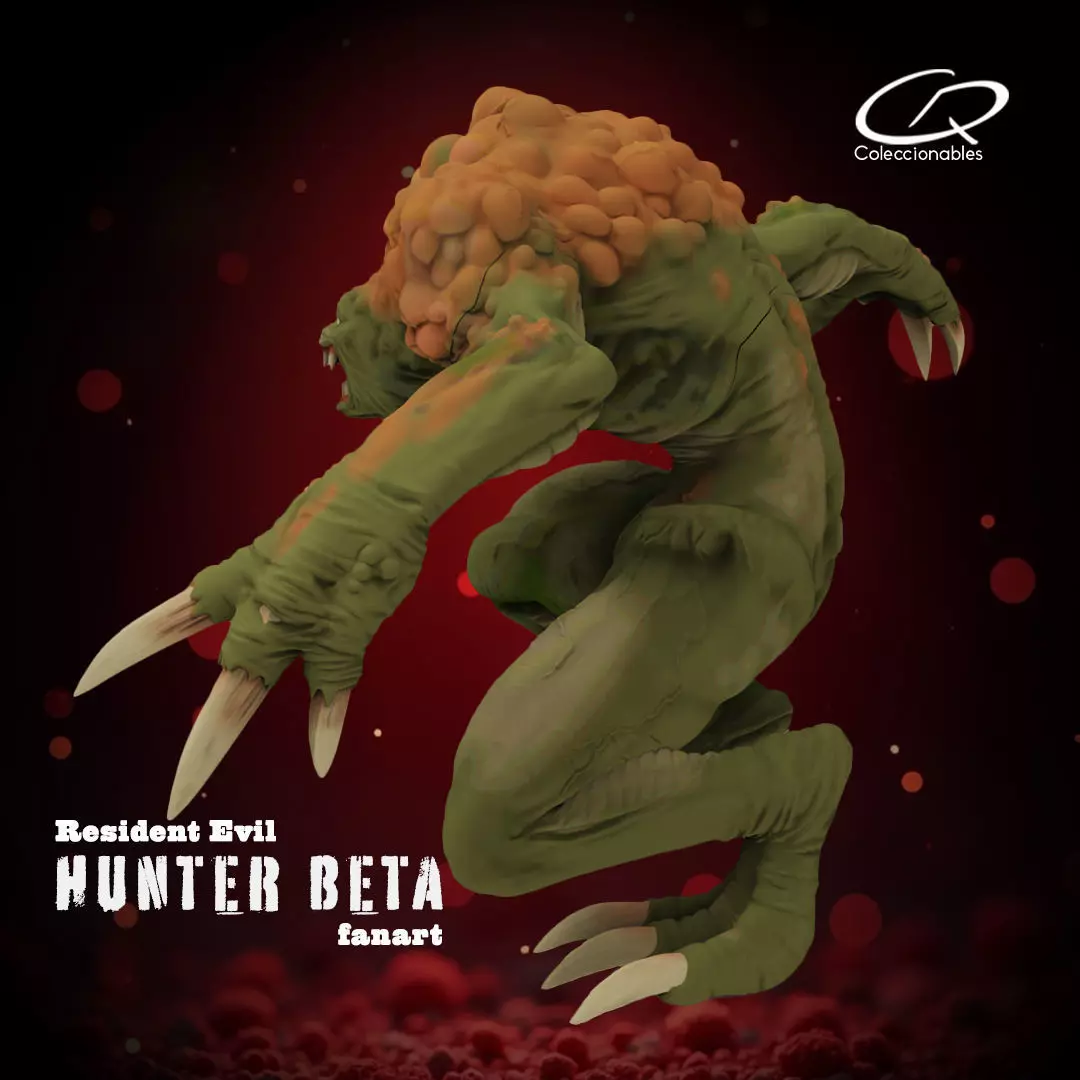 Hunter Beta Monster - Resident Evil 3D print model_3