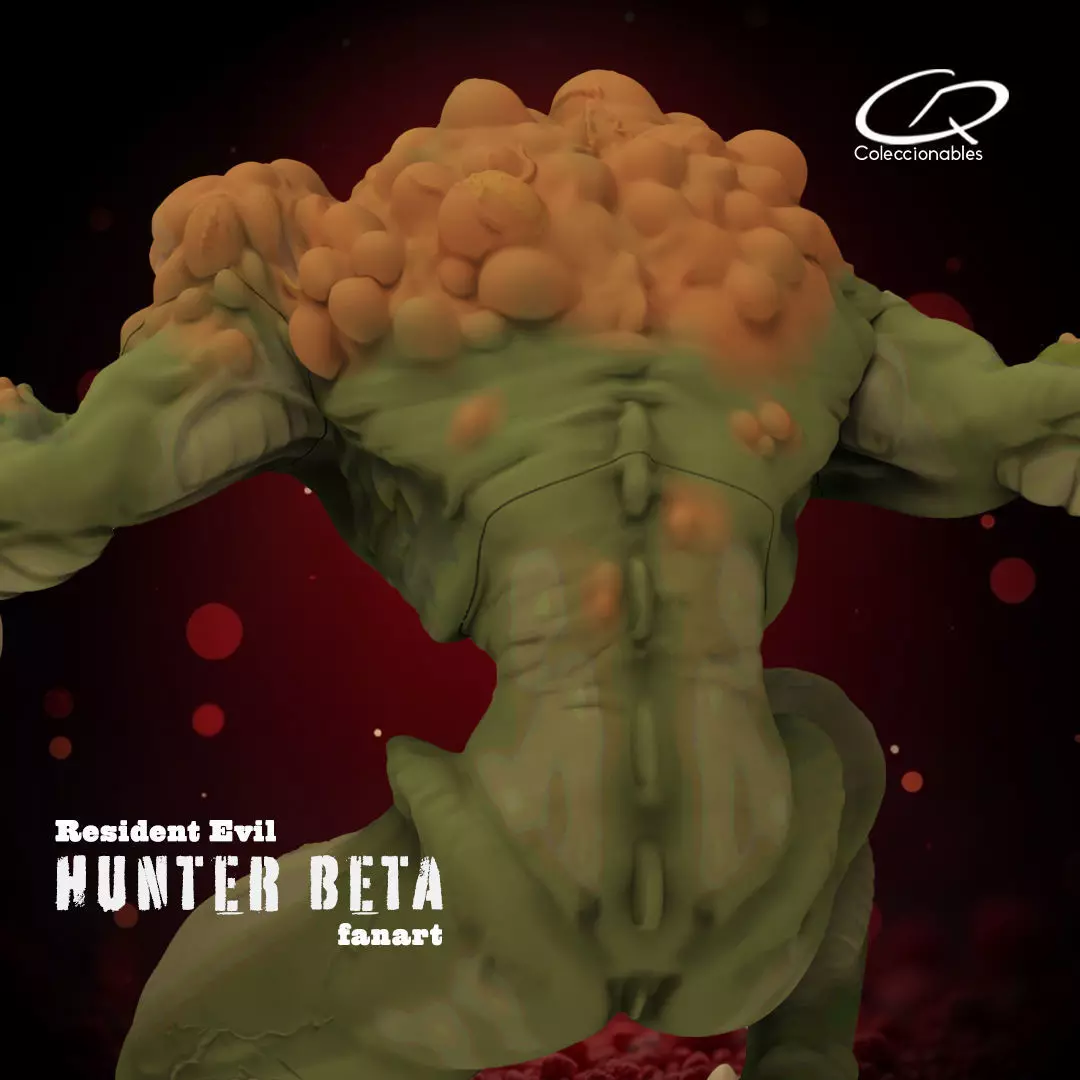 Hunter Beta Monster - Resident Evil 3D print model_10