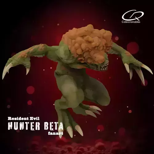 Hunter Beta Monster - Resident Evil 3D print model