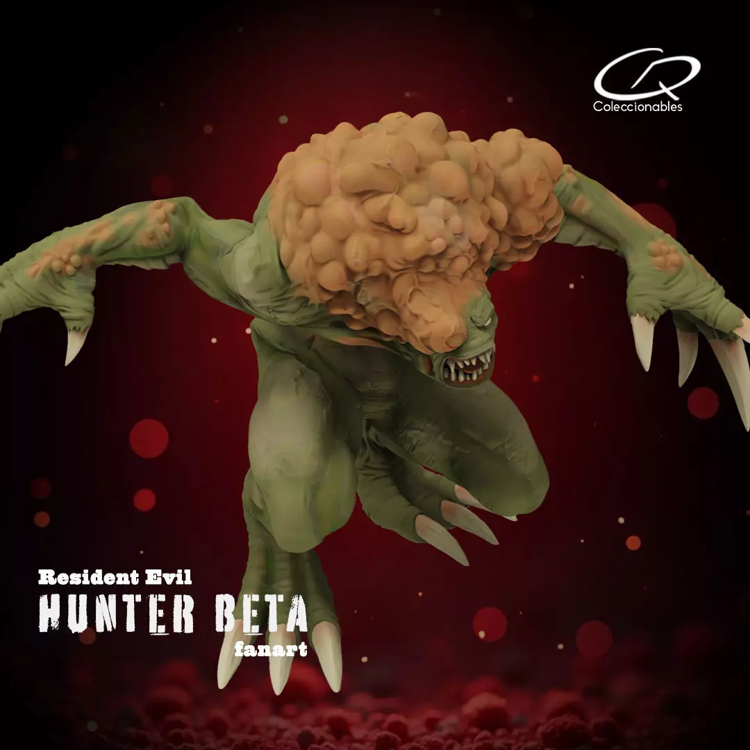 Hunter Beta Monster - Resident Evil 3D print model_1