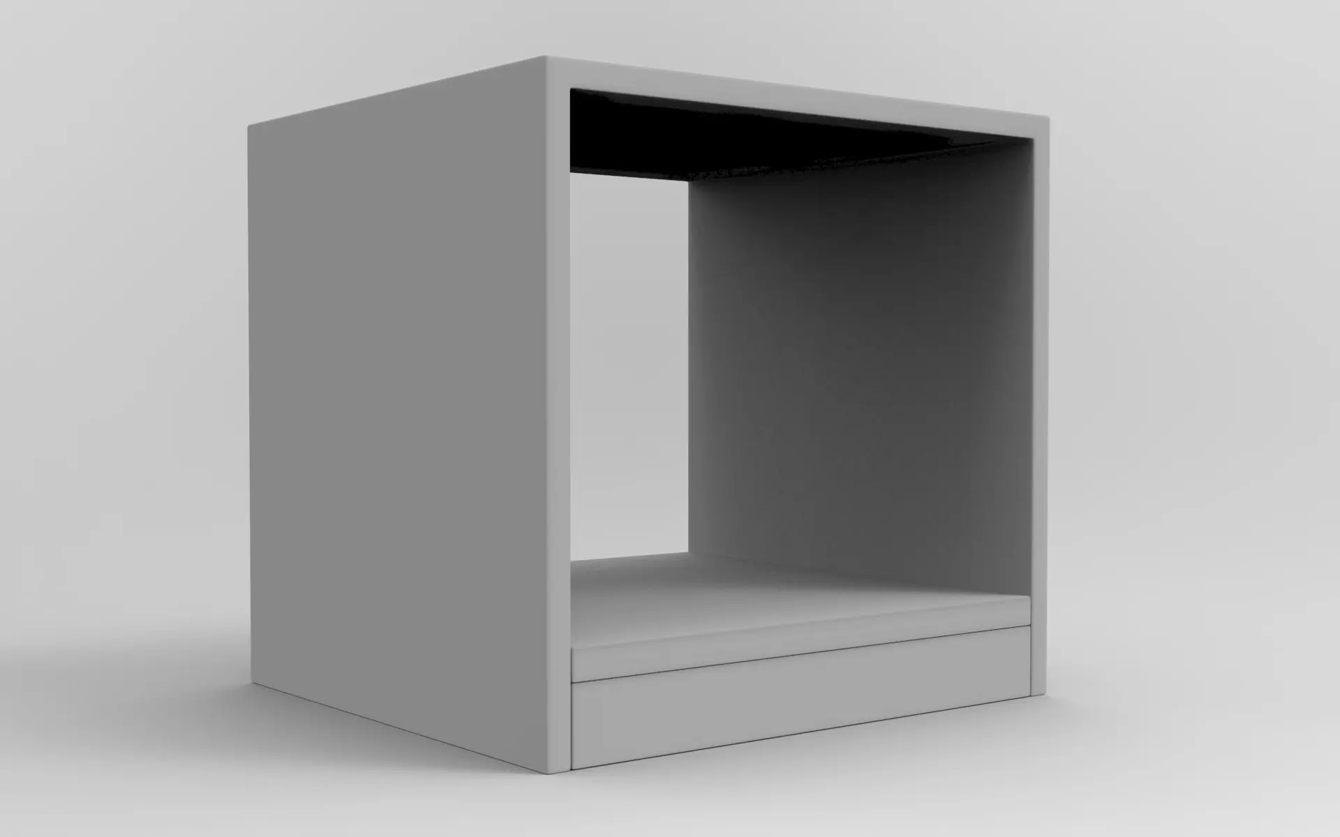 Toto Stool Low-poly 3D model_8