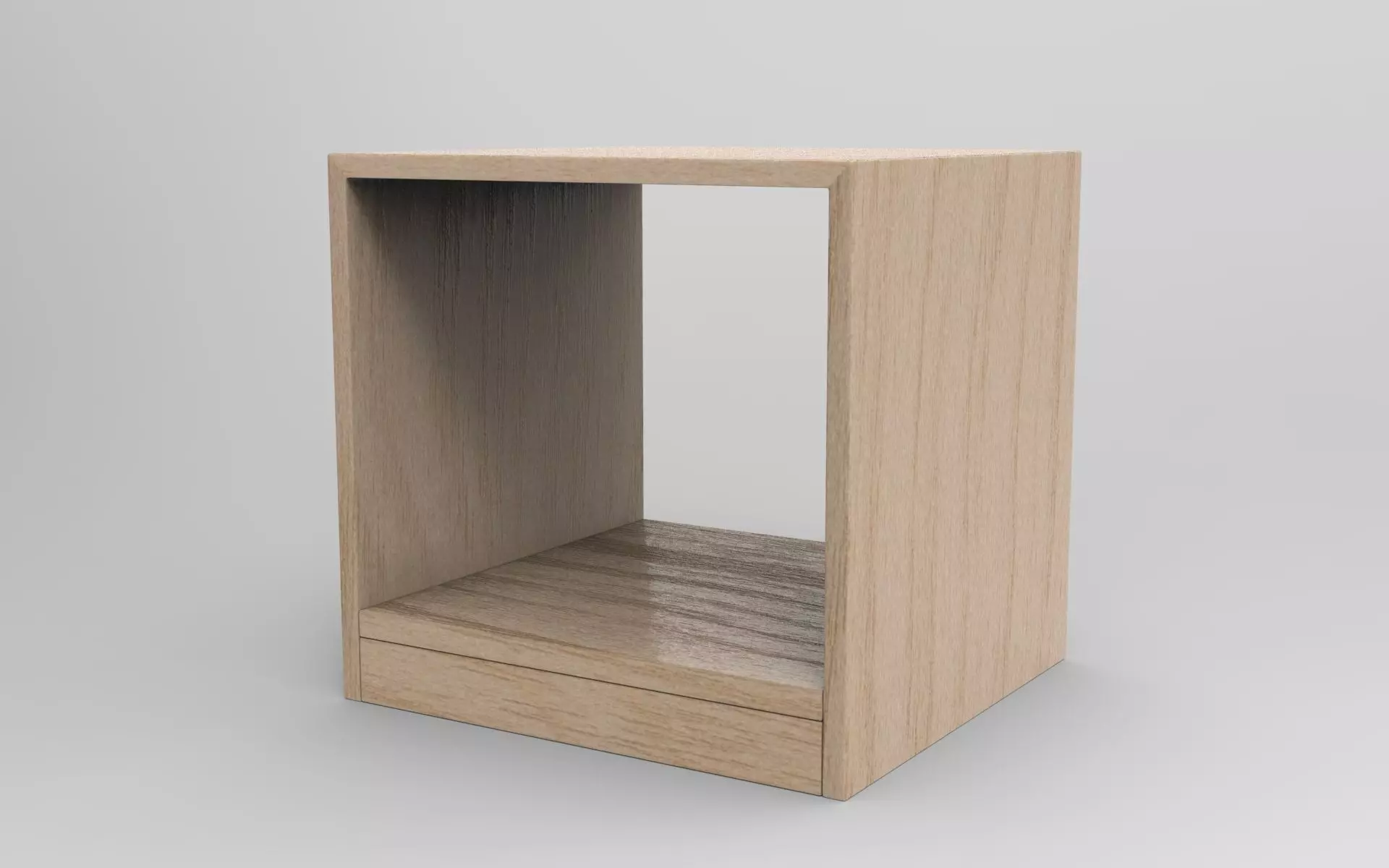 Toto Stool Low-poly 3D model_1